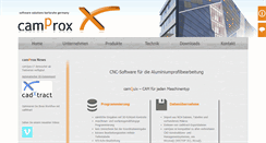 Desktop Screenshot of camprox.com
